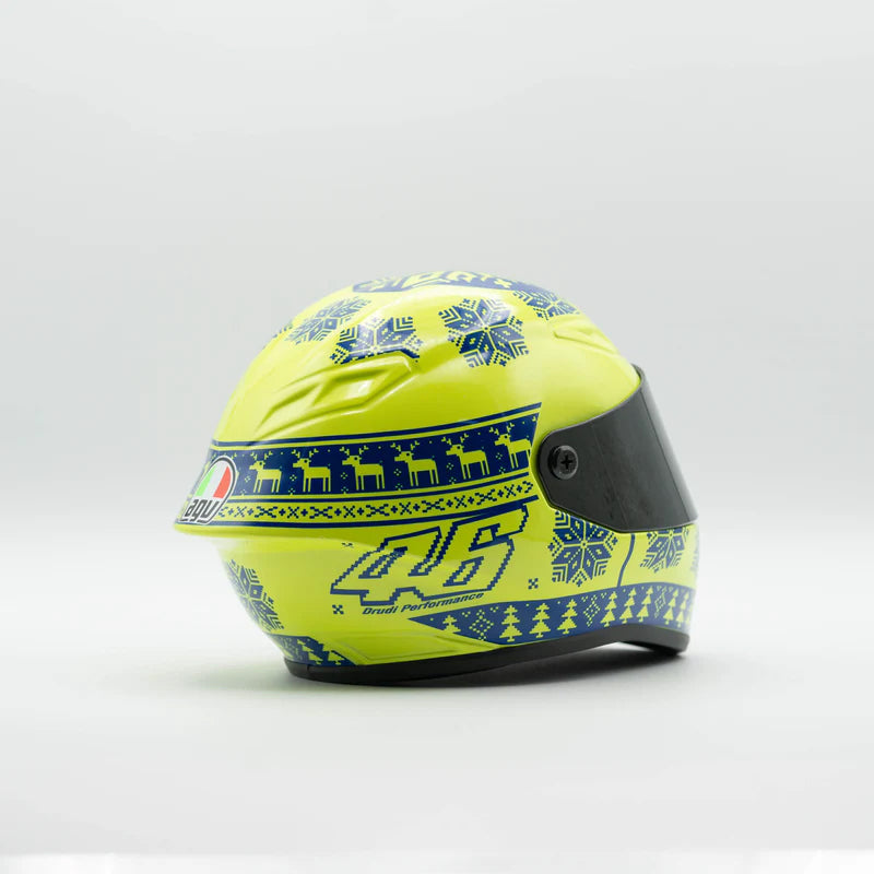 AGV K1 / Rossi Winter Test 2015 – Mini Helmets